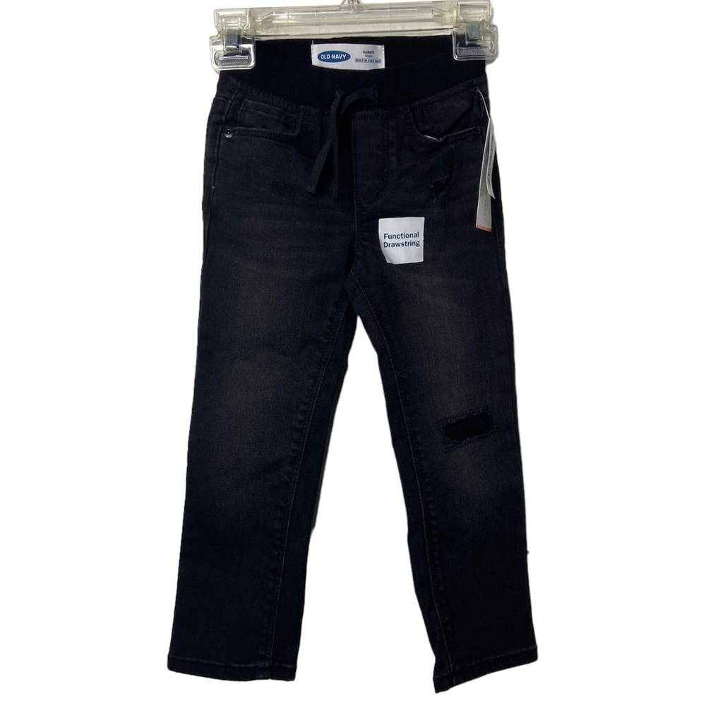 Old Navy Jeans Straight Leg Karate Pull-on NEW